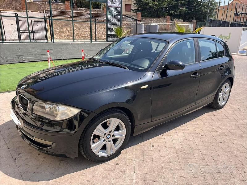 Usata BMW 118 2008 Nero Utilitaria