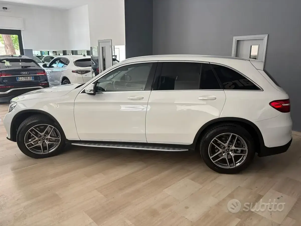 Usata Mercedes GLC250 Premium 204 CV (150 kW) 2019 Bianco SUV