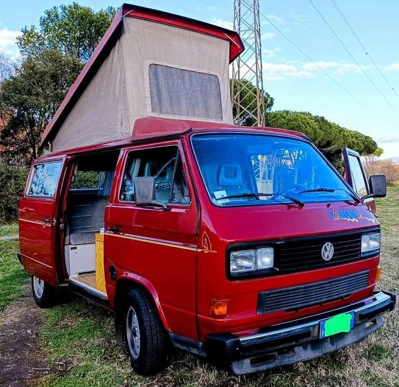 Usata VW California California 69 CV (50 kW) 1990 Rosso Furgone