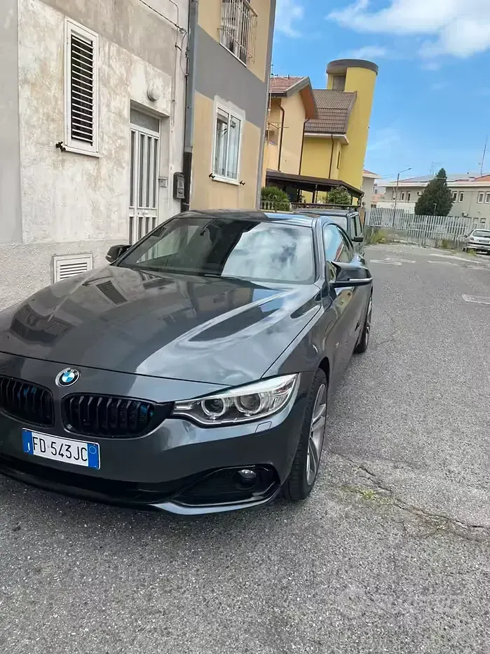 Usata BMW 420 Coupé Sport Line 190 CV (139 kW) 2016 Nero Coupé