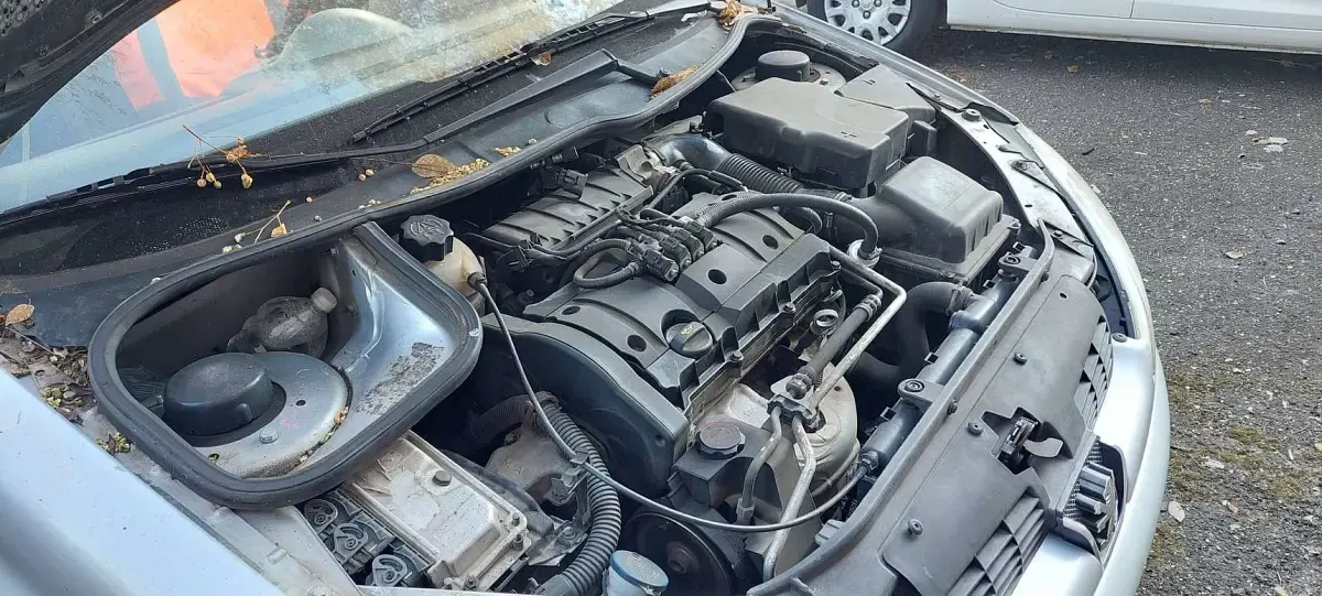 Usata Peugeot 206 CC 109 CV (80 kW) 2004 Argento Cabrio
