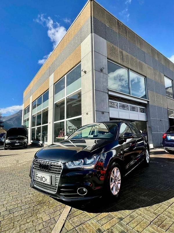Usata Audi A1 Sportback 90 CV (66 kW) 2013 Nero Utilitaria