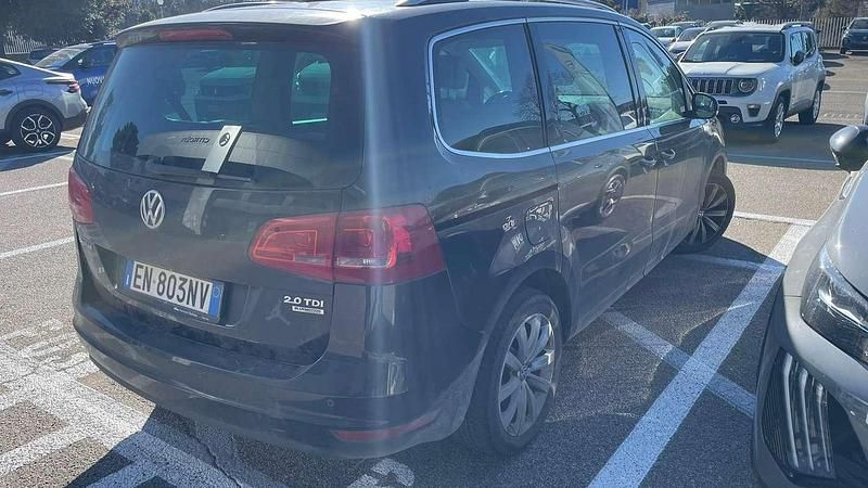 Usata VW Sharan Highline 140 CV (102 kW) 2012 Nero Monovolume