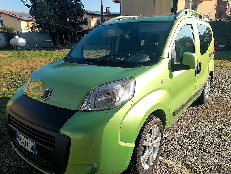 Usata Fiat Qubo Trekking 77 CV (56 kW) 2011 Verde Monovolume