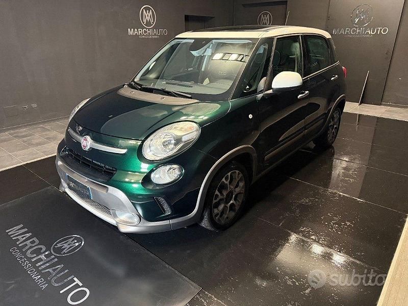 Verde Usata 2016 Fiat 500L Trekking Monovolume | 11.900 € (Molto cara) - Immagine 1/4