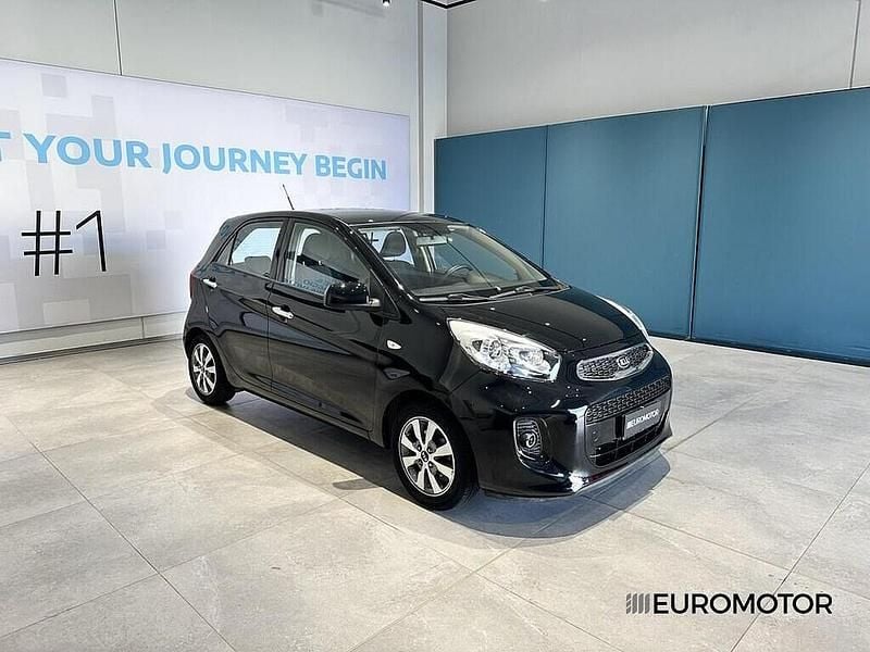 Usata Kia Picanto Active 66 CV (48 kW) 2016 Nero Utilitaria