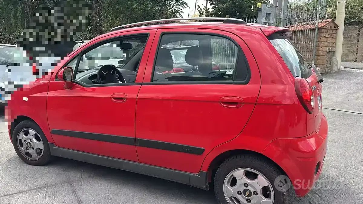 Usata Chevrolet Matiz SE 52 CV (38 kW) 2008 Rosso Utilitaria