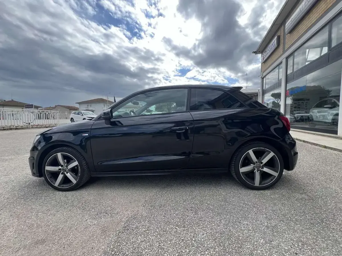 Usata Audi A1 S-Line 90 CV (66 kW) 2014 Nero Utilitaria