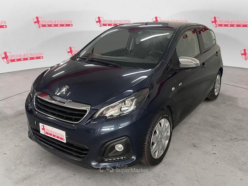 Usata Peugeot 108 Active 82 CV (60 kW) 2017 Blu/azzurro Berlina