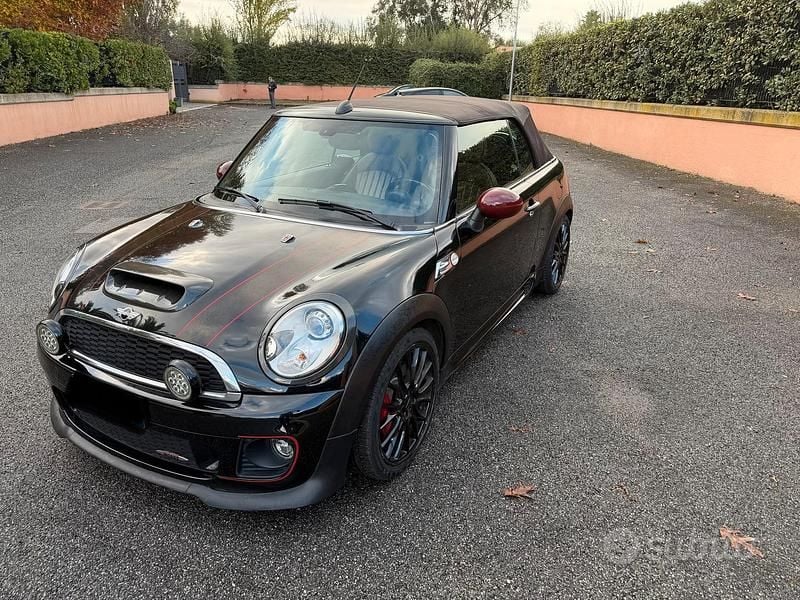 Nero Usata 2014 Mini John Cooper Works Cabriolet Cabrio | 22.500 € - Immagine 1/4