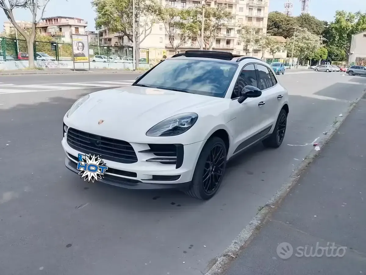Usata Porsche Macan 245 CV (180 kW) 2019 Bianco SUV