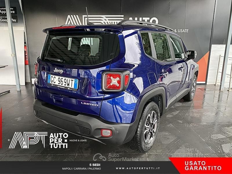 Usata Jeep Renegade Limited 120 CV (88 kW) 2020 Blu SUV