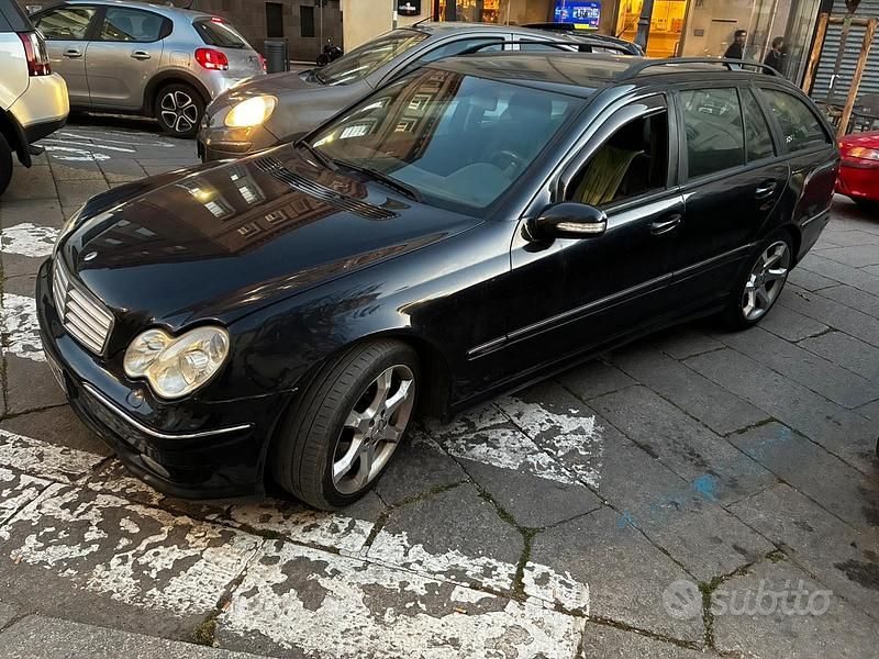 Usata Mercedes C220 2007 Nero Berlina