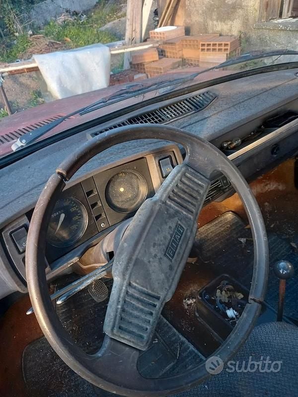 Usata Fiat 128 1970 Rosso Berlina