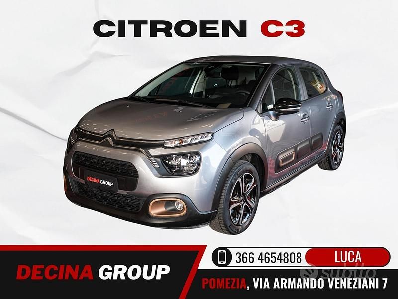Usata Citroën C3 102 CV (75 kW) 2022 Grigio Utilitaria
