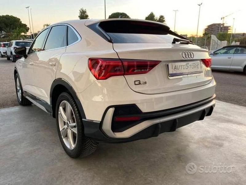Usata Audi Q3 Sportback S-Line 2021 Bianco SUV