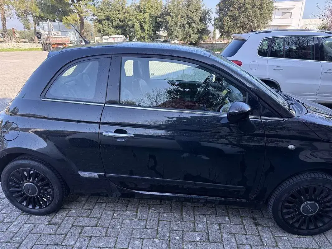 Usata Fiat 500 Pop 69 CV (50 kW) 2009 Nero Cabrio
