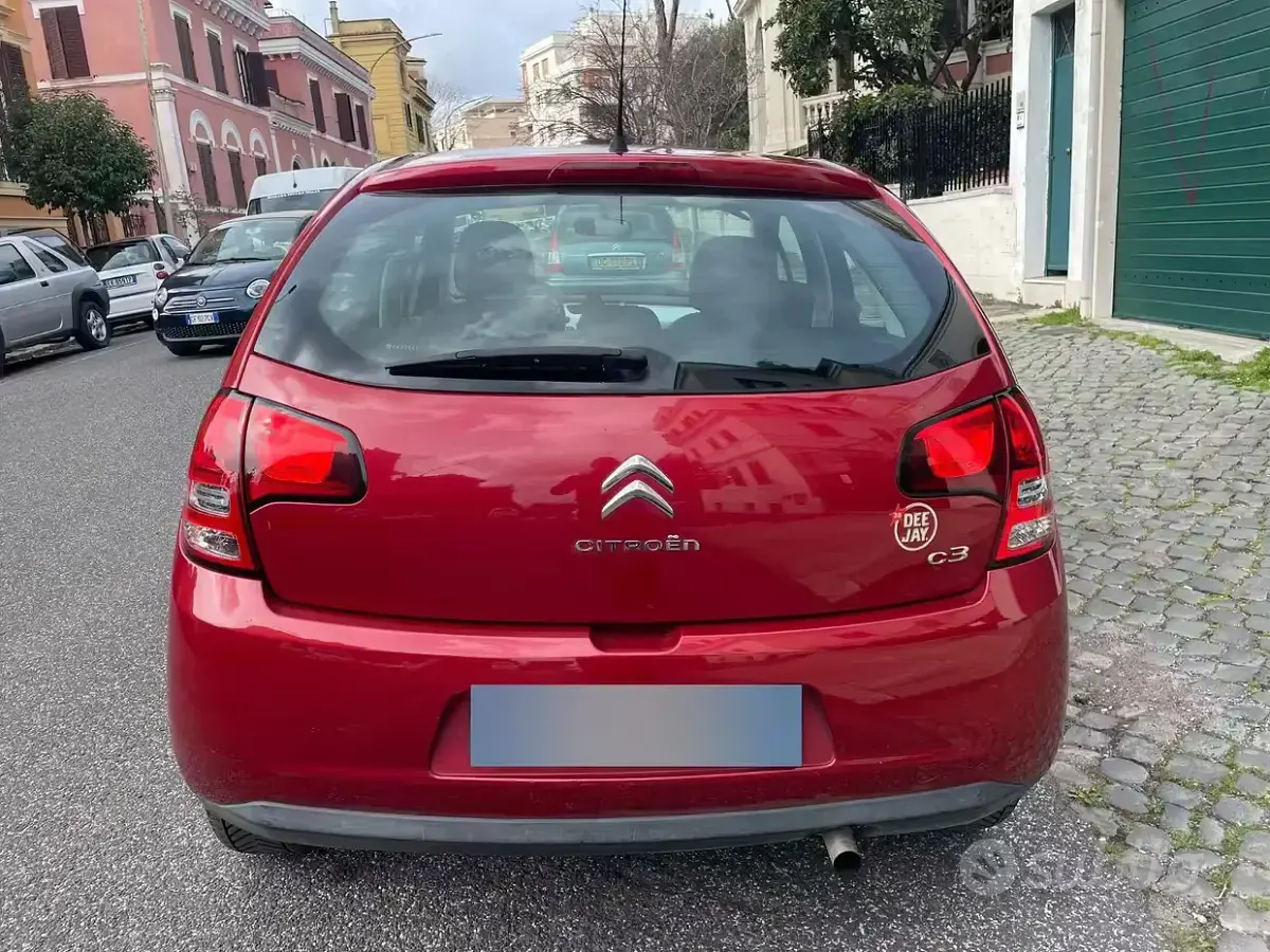 Usata Citroën C3 60 CV (44 kW) 2012 Rosso Berlina