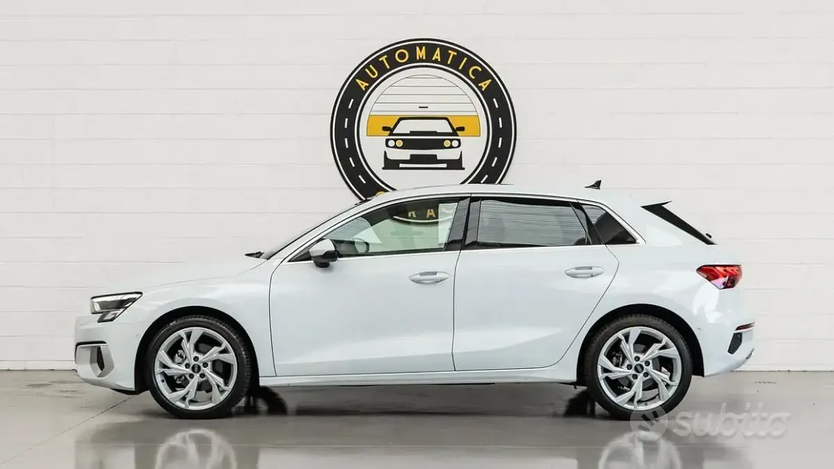 Usata Audi A3 150 CV (110 kW) 2023 Bianco Berlina