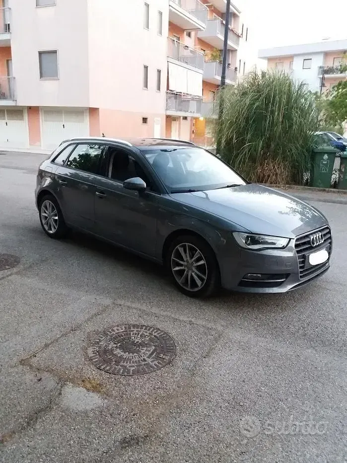Usata Audi A3 105 CV (77 kW) 2015 Grigio Station wagon
