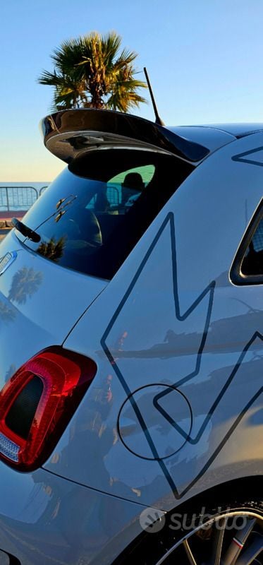 Usata Abarth 500 160 CV (117 kW) 2012 Grigio Utilitaria