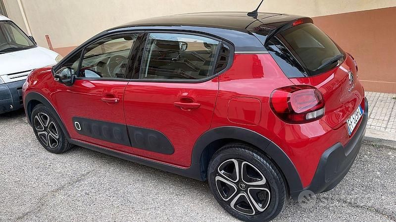Usata Citroën C3 Shine 75 CV (55 kW) 2016 Rosso Utilitaria