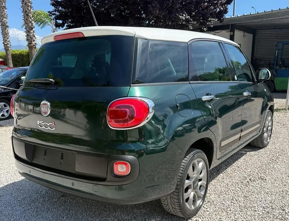 Usata Fiat 500L Living 80 CV (58 kW) 2014 Verde Monovolume