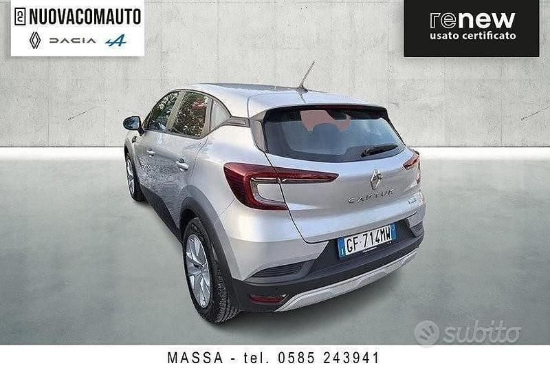 Usata Renault Captur Zen 145 CV (106 kW) 2021 Grigio SUV