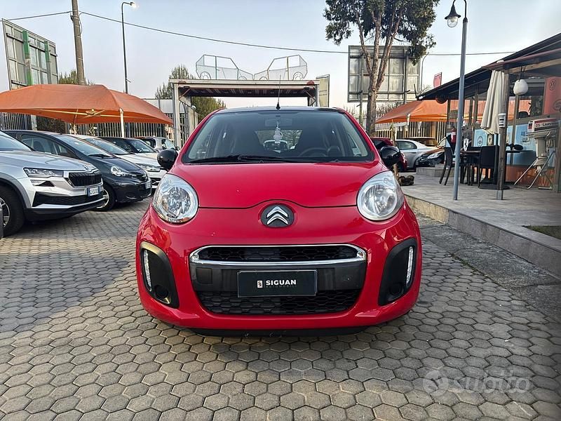 Usata Citroën C1 68 CV (50 kW) 2013 Rosso Utilitaria
