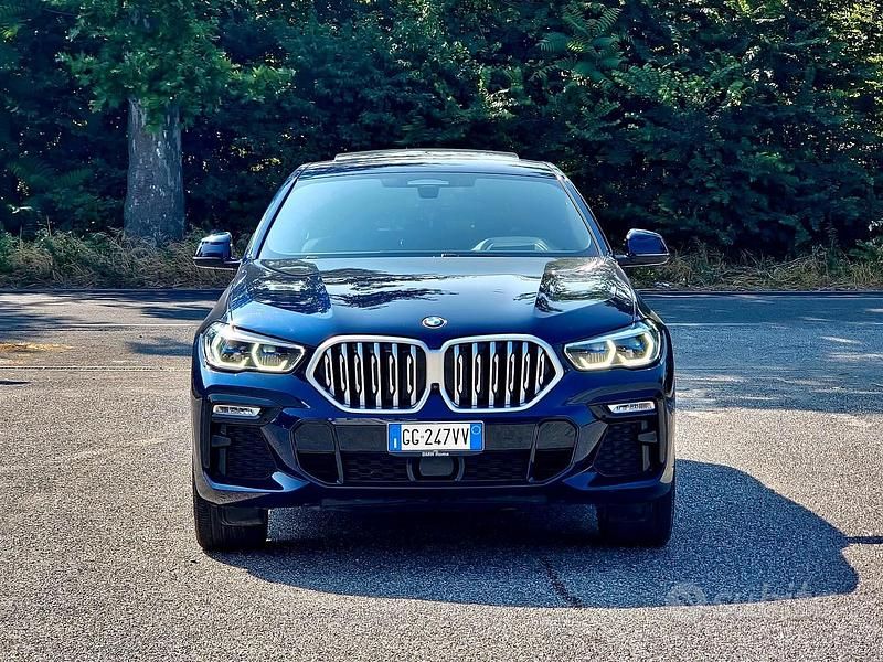 Usata BMW X6 M Sport 286 CV (210 kW) 2021 Blu SUV