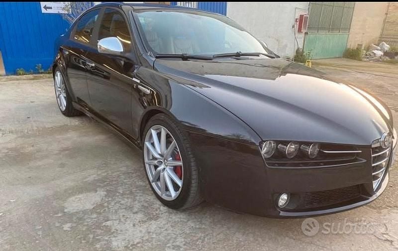 Usata Alfa Romeo 159 Ti 170 CV (125 kW) 2009 Nero Berlina
