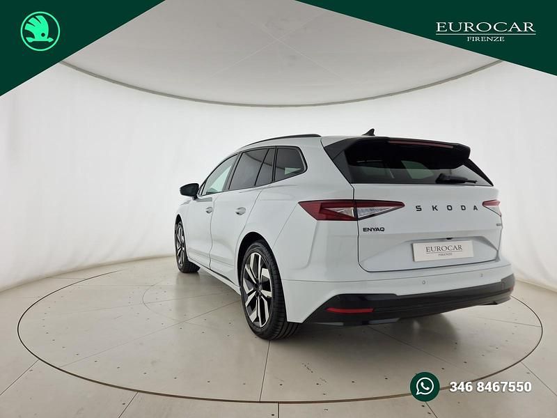 Nuova Skoda Enyaq iV SportLine 88 kW (121 CV) 2025 Bianco luna metallizzato SUV