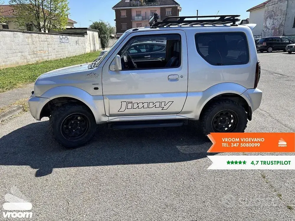 Usata Suzuki Jimny 82 CV (60 kW) 2002 Grigio SUV