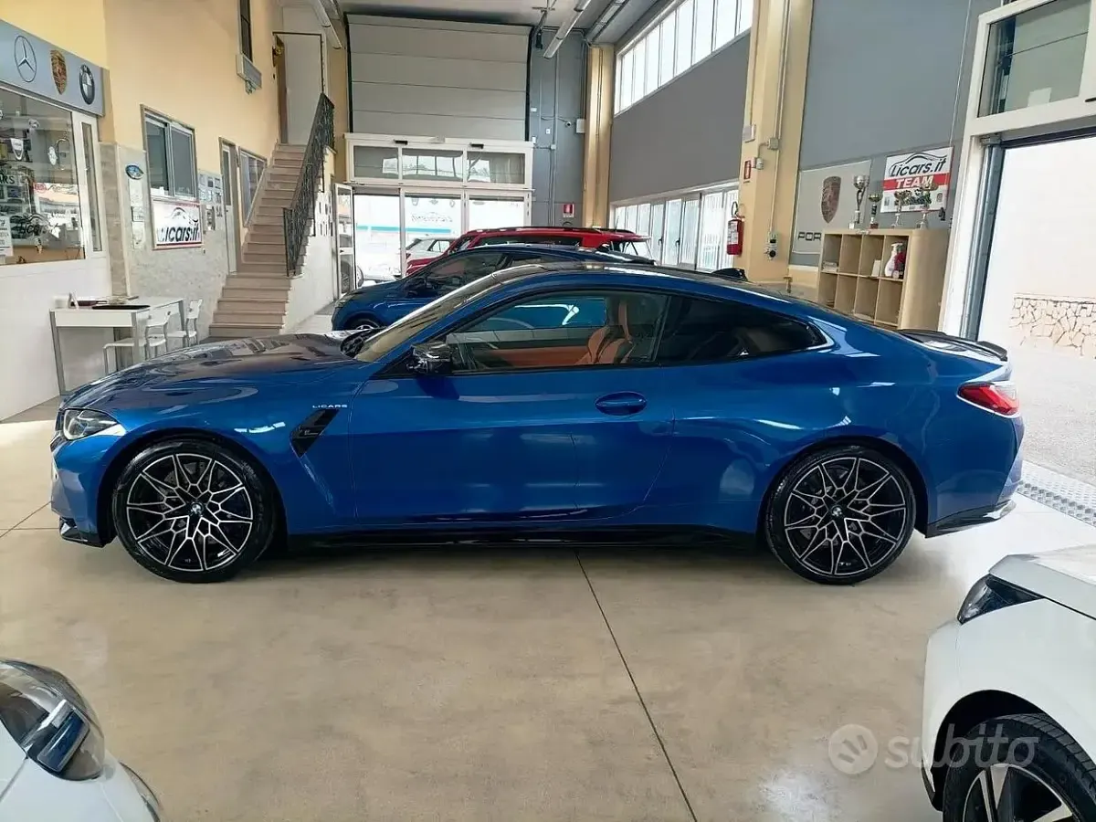Usata BMW M4 Competition Edition 510 CV (375 kW) 2022 Blu Coupé
