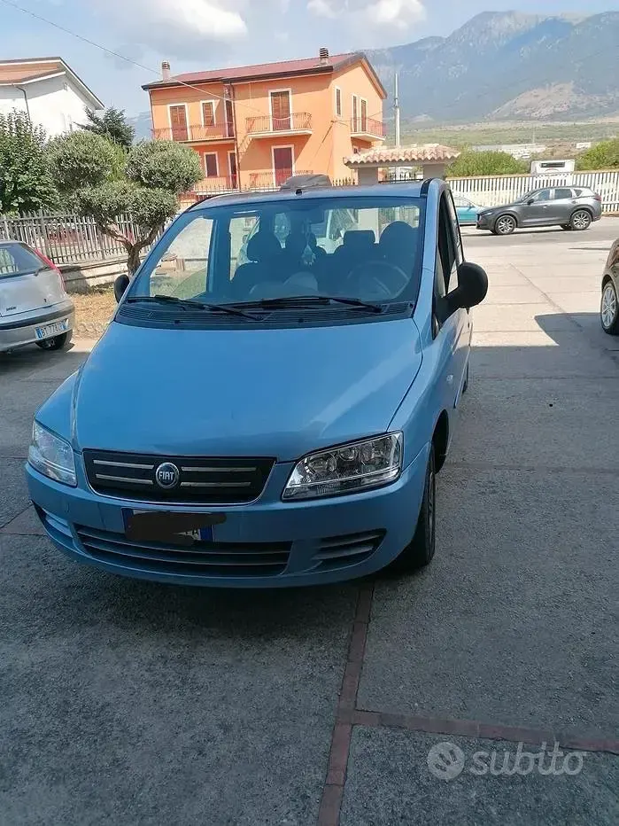 Usata Fiat Multipla 103 CV (75 kW) 2008 Bluazzurro Monovolume