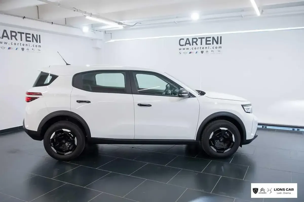 Nuova Opel Frontera Edition 136 CV (100 kW) 2026 Arktis whyte SUV