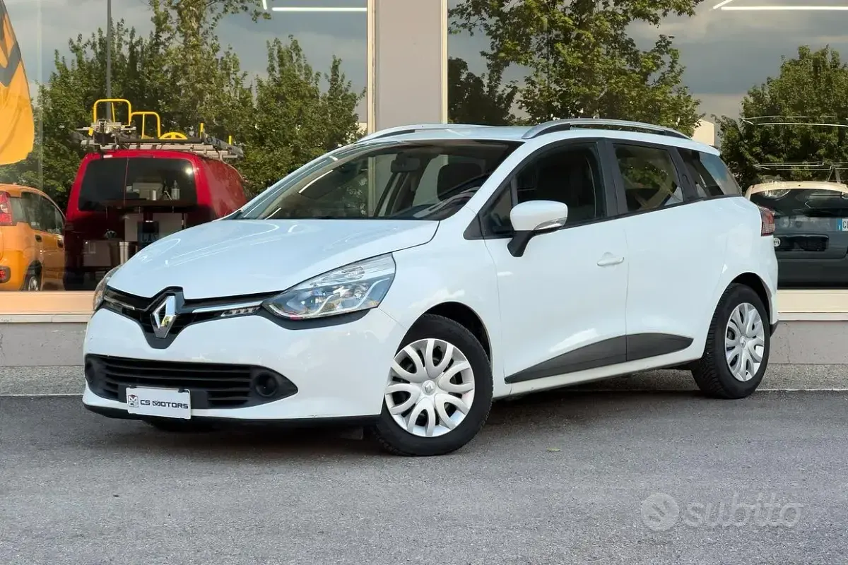 Usata Renault Clio IV 75 CV (55 kW) 2015 Bianco Berlina