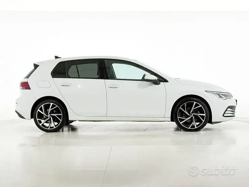 Usata VW Golf VIII Style 149 CV (109 kW) 2020 Bianco Berlina