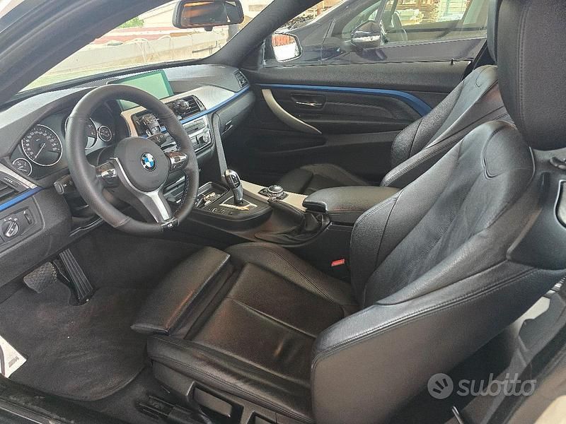 Usata BMW 420 M Sport 2014 Bianco Coupé