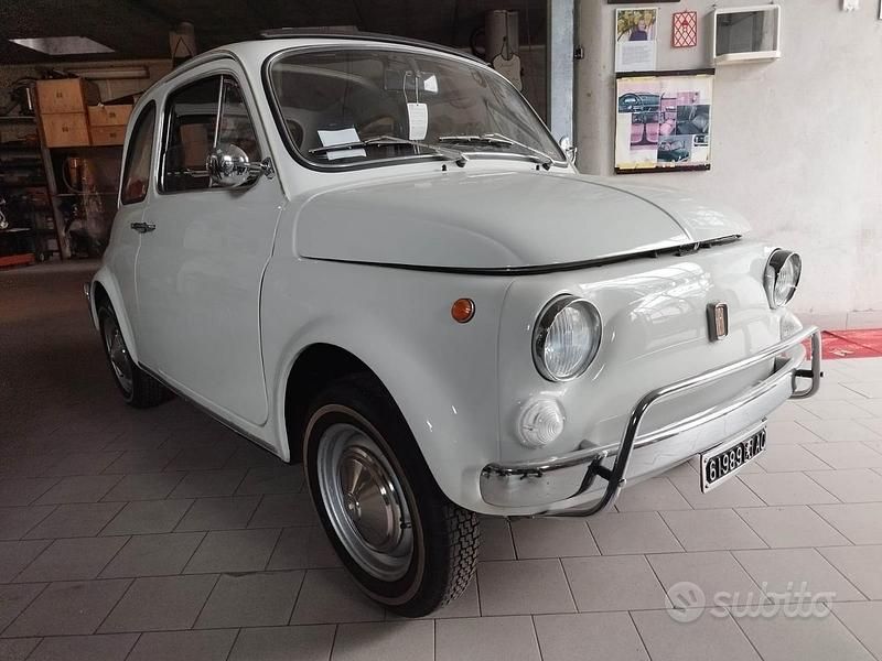 Usata Fiat 500 1970 Bianco Utilitaria