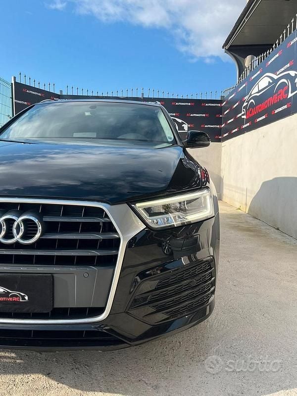 Usata Audi Q3 Comfort 150 CV (110 kW) 2018 Nero SUV