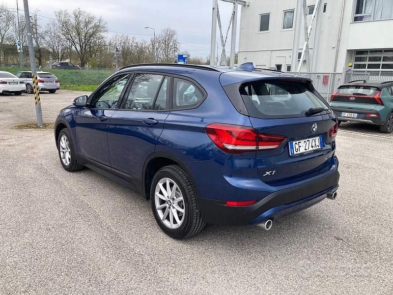 Usata BMW X1 Advantage 150 CV (110 kW) 2021 Blu SUV