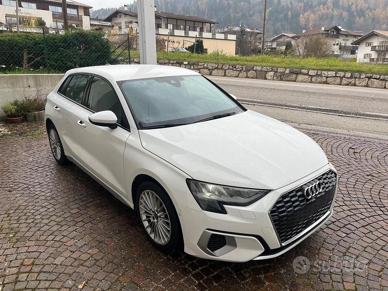 Usata Audi A3 Business 150 CV (110 kW) 2023 Bianco Berlina