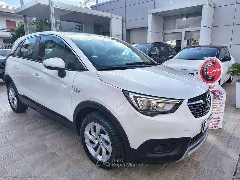 Bianco Usata 2019 Opel Crossland X SUV | 13.450 € (Buon prezzo) - Immagine 1/4
