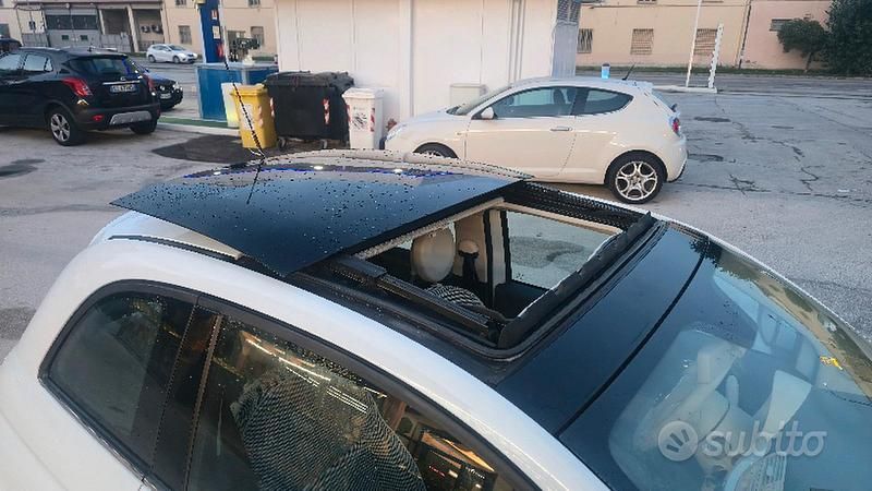 Usata Fiat 500 Lounge 69 CV (50 kW) 2008 Blu Utilitaria