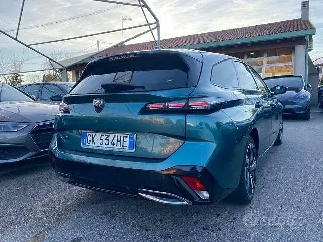 Usata Peugeot 308 Allure 131 CV (96 kW) 2022 Verde Station wagon