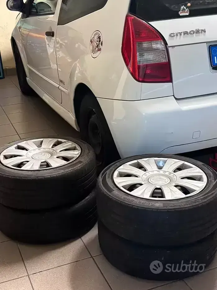 Usata Citroën C2 Elegance 68 CV (50 kW) 2009 Bianco Utilitaria