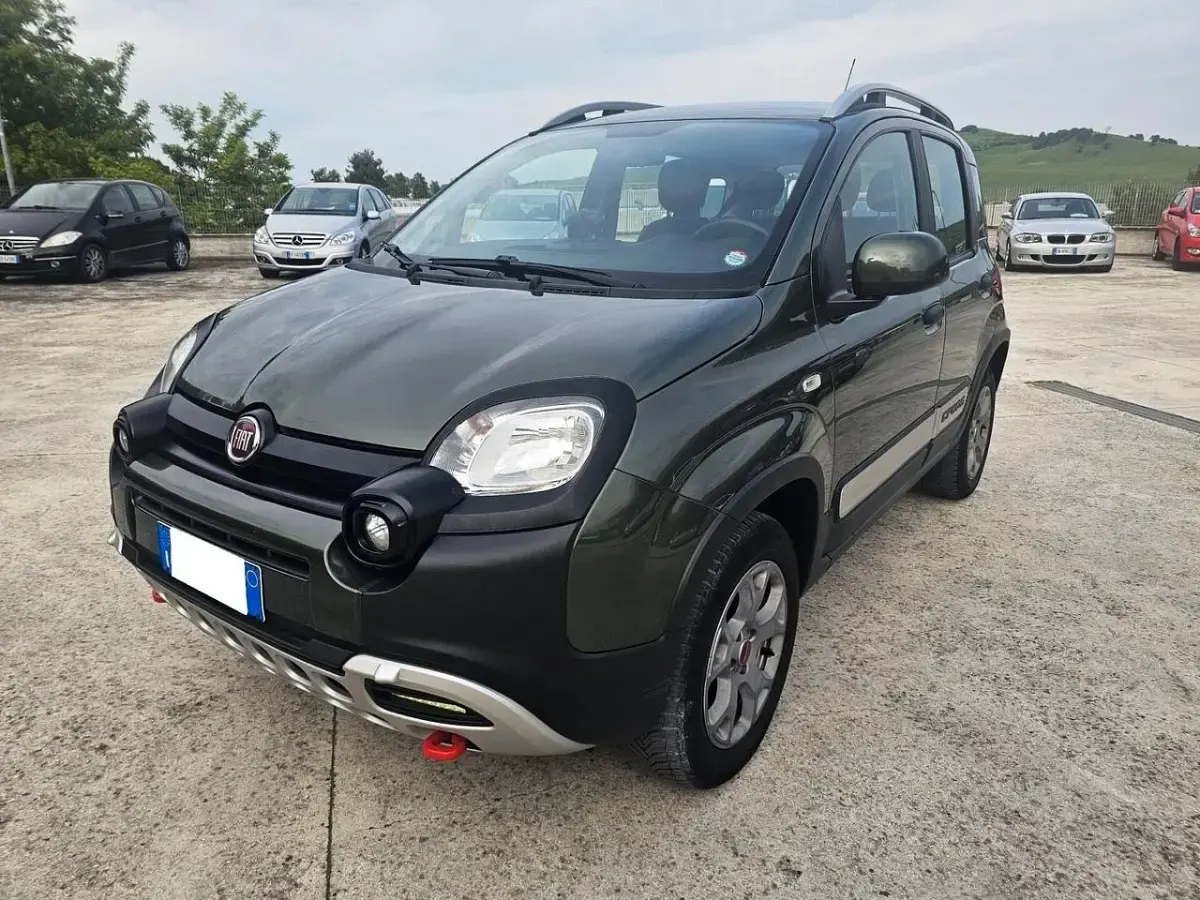 Occasion Fiat Panda Cross Cross 95 ch (69 kW) 2018 Vert Citadine