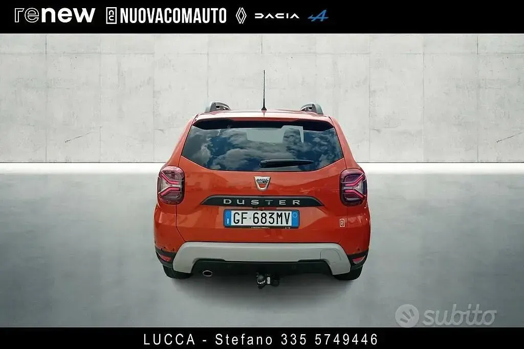 Usata Dacia Duster Prestige 101 CV (74 kW) 2021 Giallo SUV