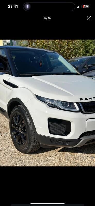 Usata Land Rover Range Rover evoque R-Dynamic 150 CV (110 kW) 2020 Bianco SUV